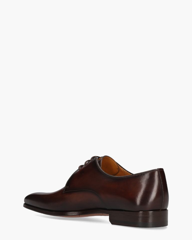 23809 Bruin Heren Veterschoenen
