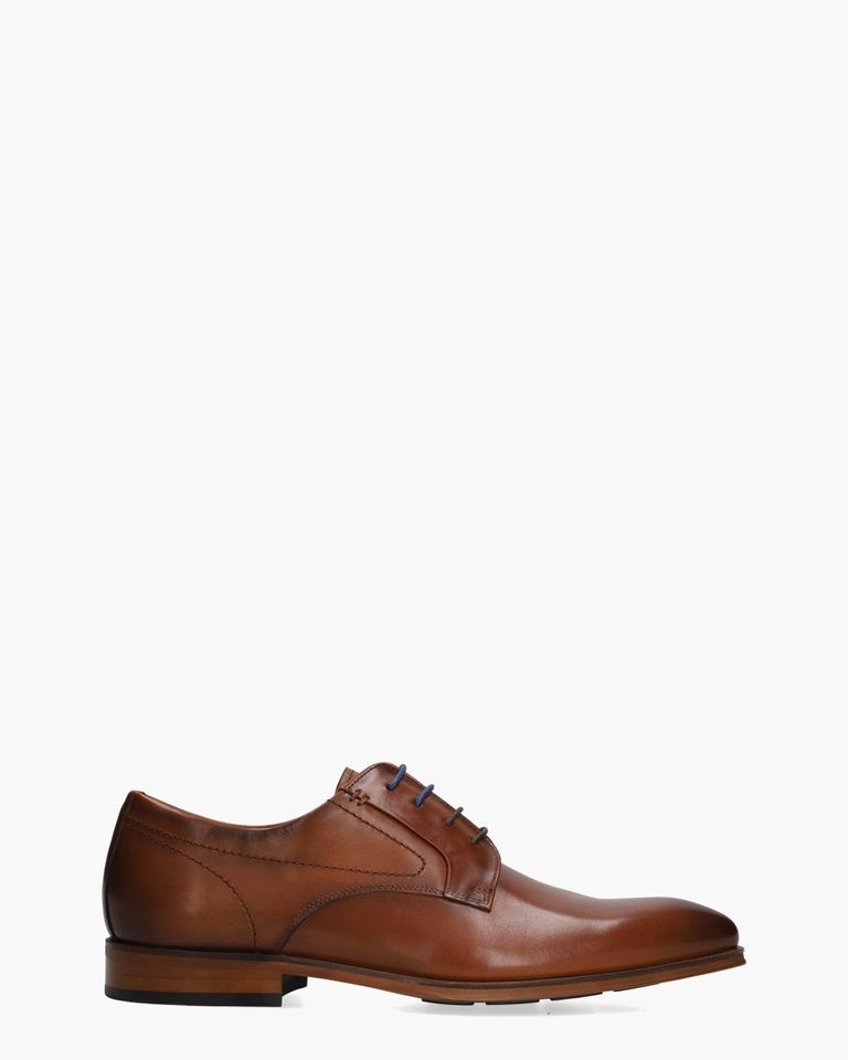 Alem Cognac Heren Veterschoenen