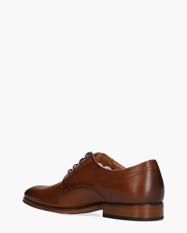 Alem Cognac Heren Veterschoenen