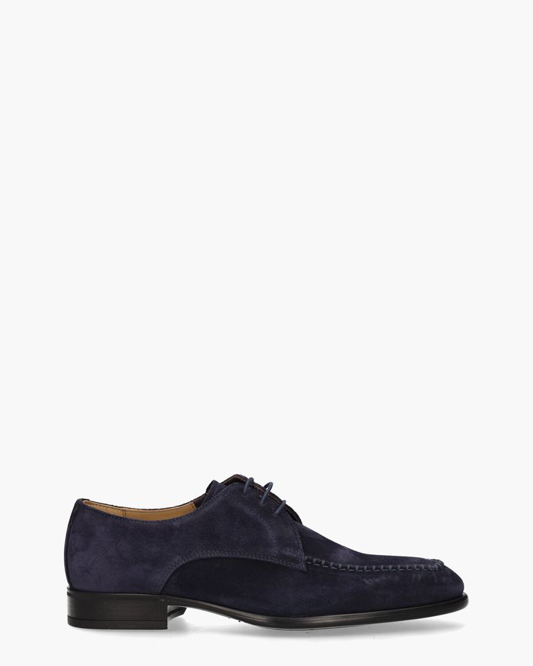 79418 Donkerblauw Heren Veterschoenen