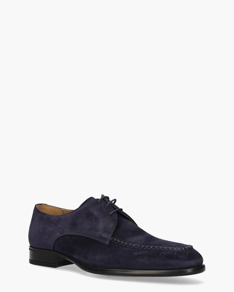 79418 Donkerblauw Heren Veterschoenen