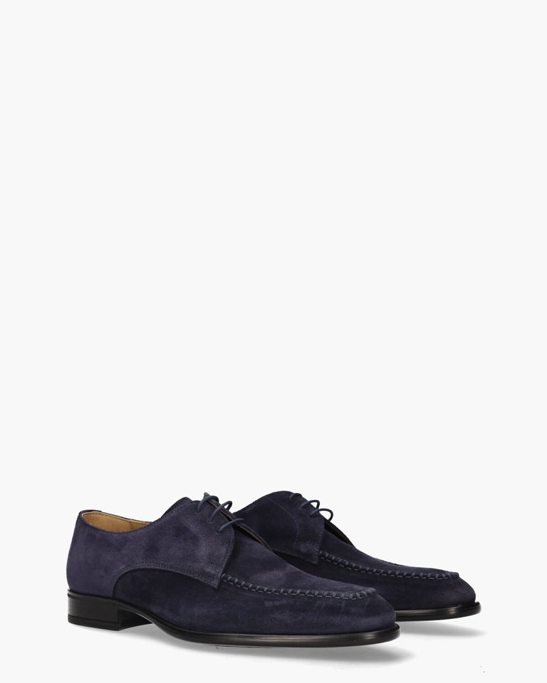 79418 Donkerblauw Heren Veterschoenen