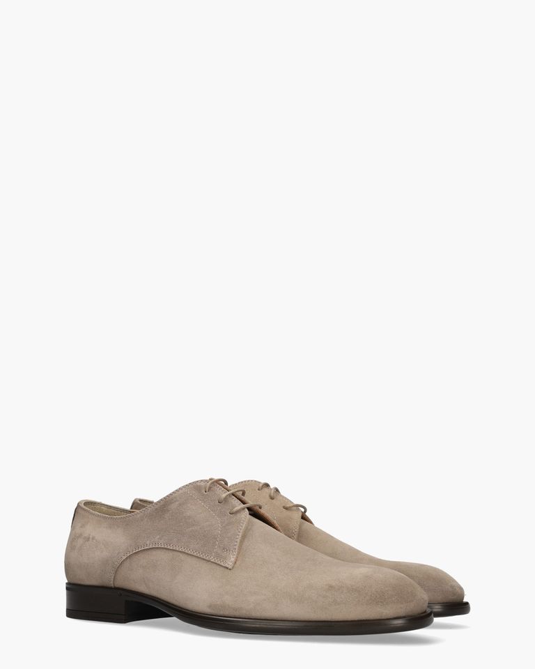 79416 Taupe Heren Veterschoenen