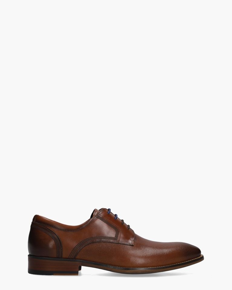 Antoine Cognac Heren Veterschoenen