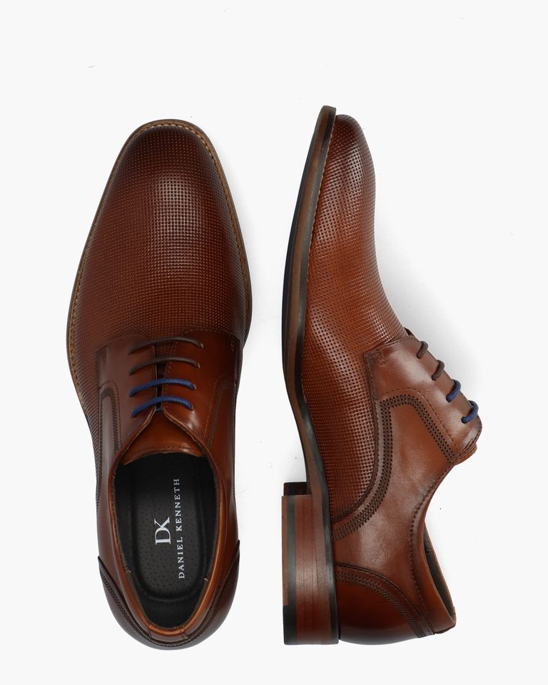 Antoine Cognac Heren Veterschoenen