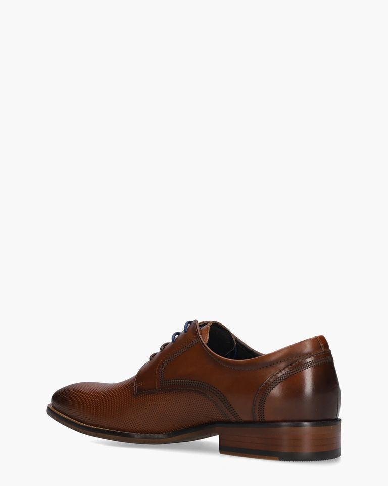 Antoine Cognac Heren Veterschoenen