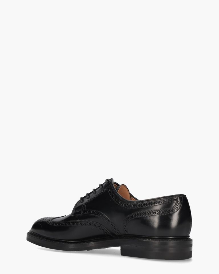 Pembroke Zwart Heren Veterschoenen