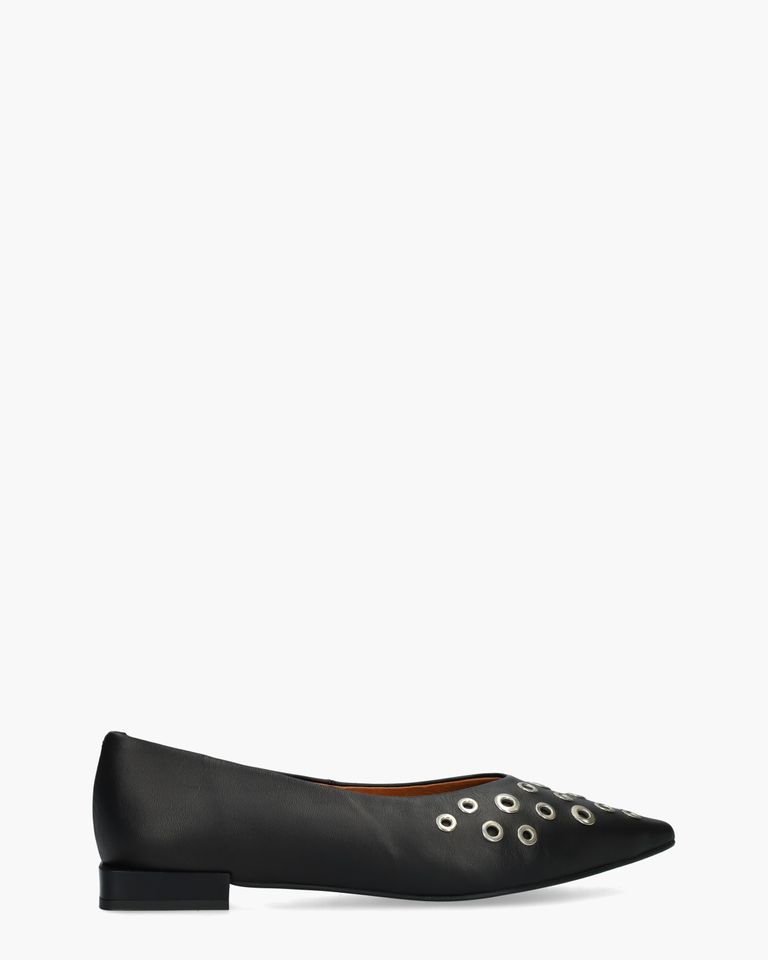 25509 Zwart Damesballerina's