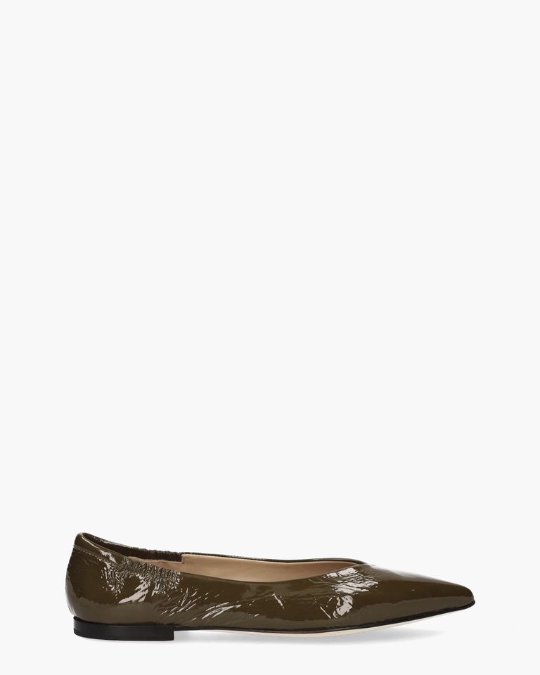 Ingrid 1000 Legergroen Damesloafers
