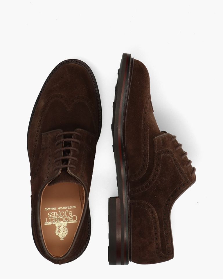 Pembroke Donkerbruin Heren Veterschoenen