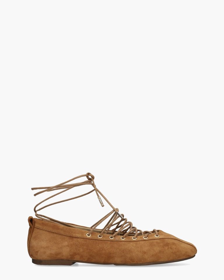 Janis Cognac Damesballerina's