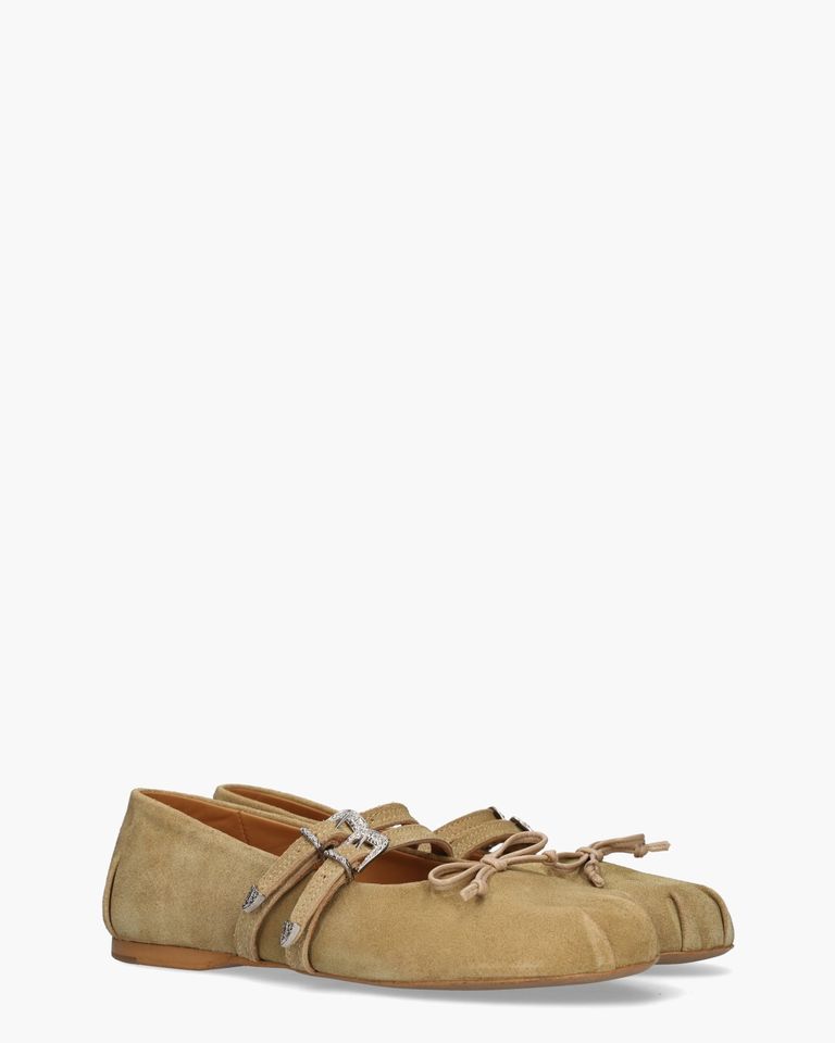 Vita Ballerina Cognac Damesballerina's