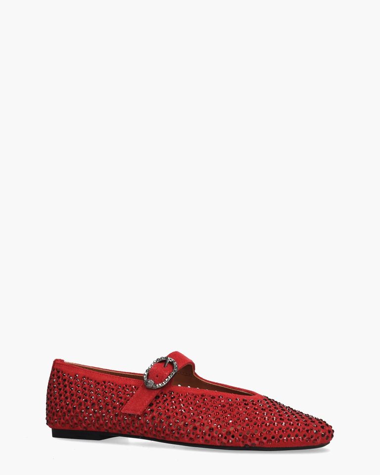 Mayfair Ballet Flat Rood Damesballerina's