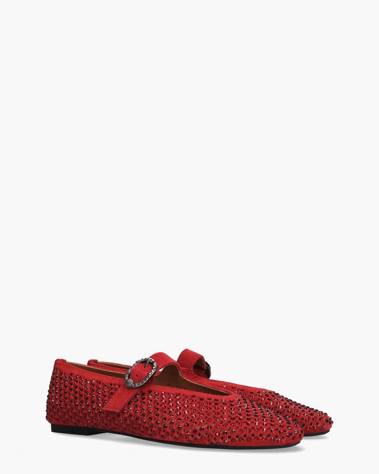 Mayfair Ballet Flat Rood Damesballerina's