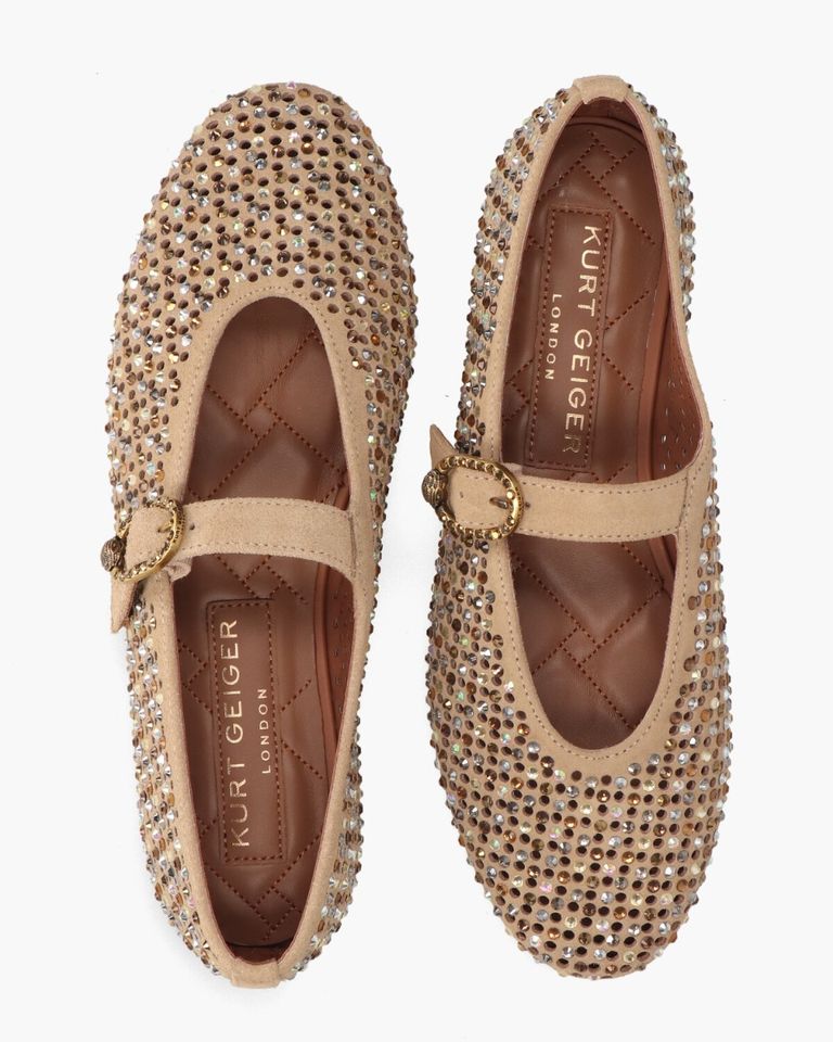 Mayfair Ballet Flat Lichtbruin Damesballerina's