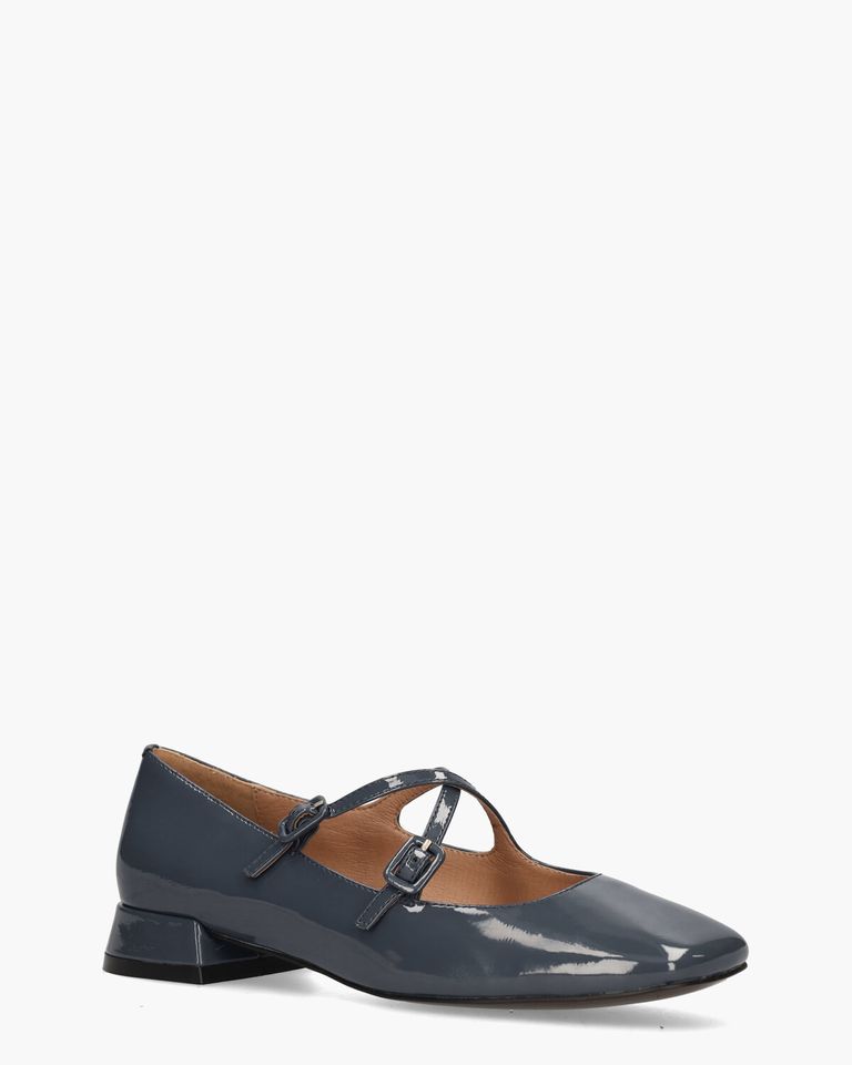 Cardiff Grijsblauw Damesloafers