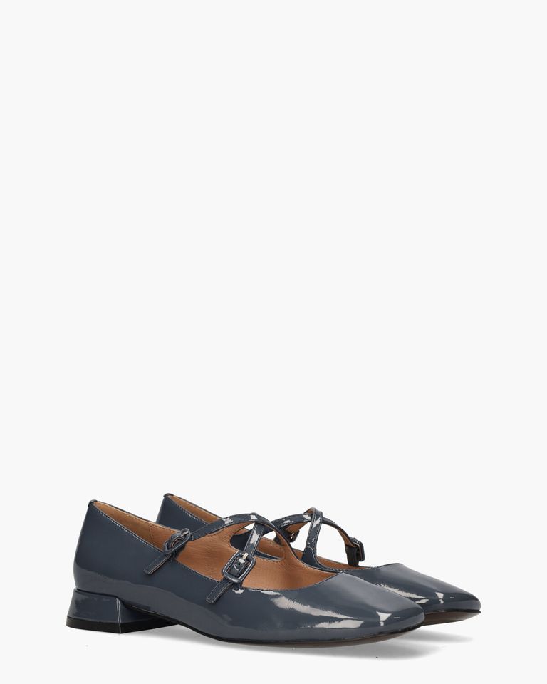 Cardiff Grijsblauw Damesloafers