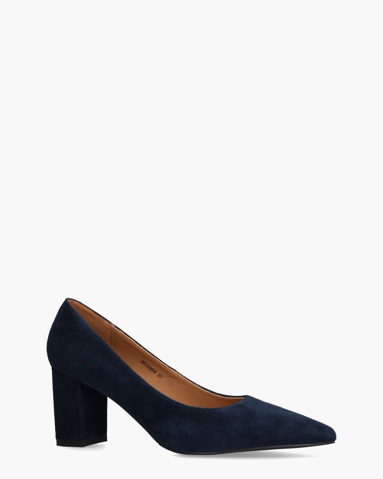 Wilma Donkerblauw Damespumps