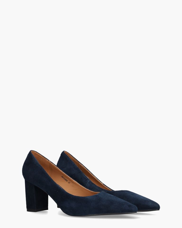 Wilma Donkerblauw Damespumps