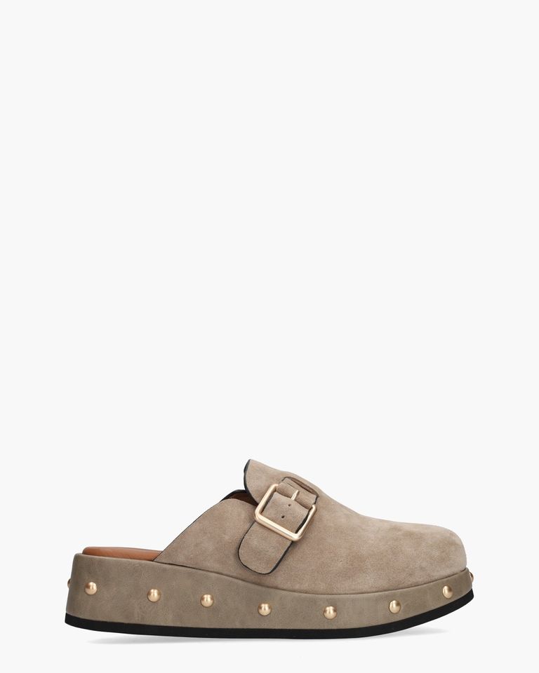 Gilda Taupe Damesslippers