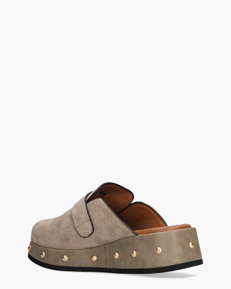 Gilda Taupe Damesslippers