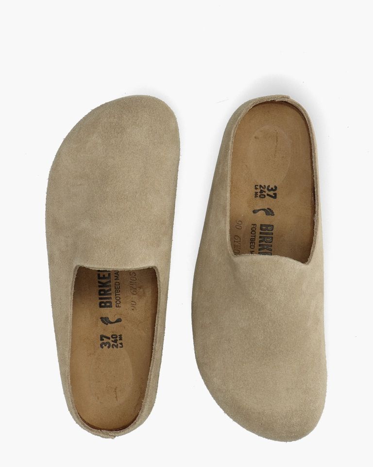 Amsterdam Wrapped Taupe Damesslippers