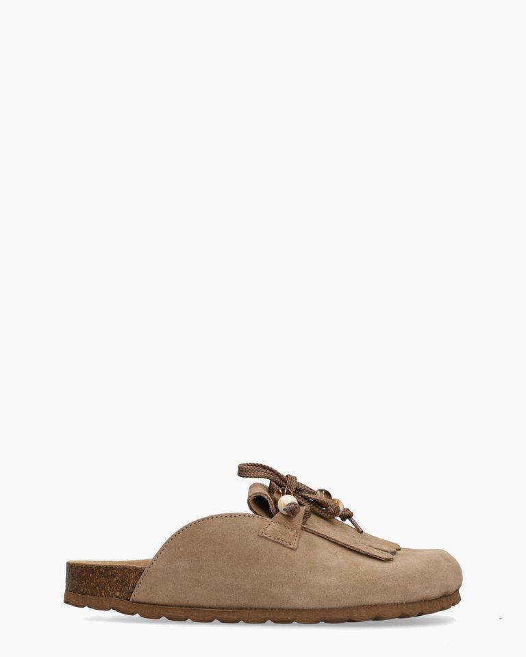 Zorka Taupe Damesslippers