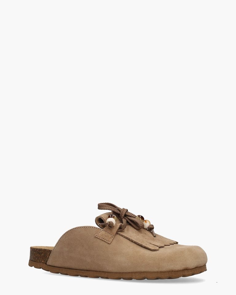 Zorka Taupe Damesslippers