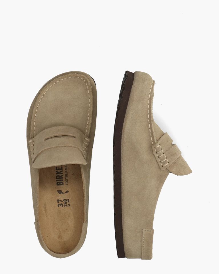 Naples Wrapped Taupe Damesslippers