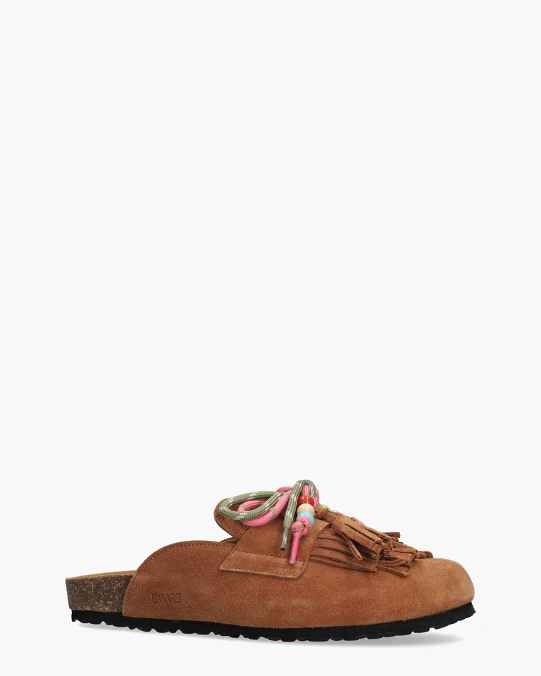 Sakai Cognac Damesslippers