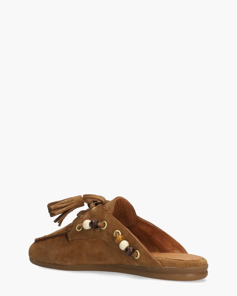 Killian Cognac Damesslippers