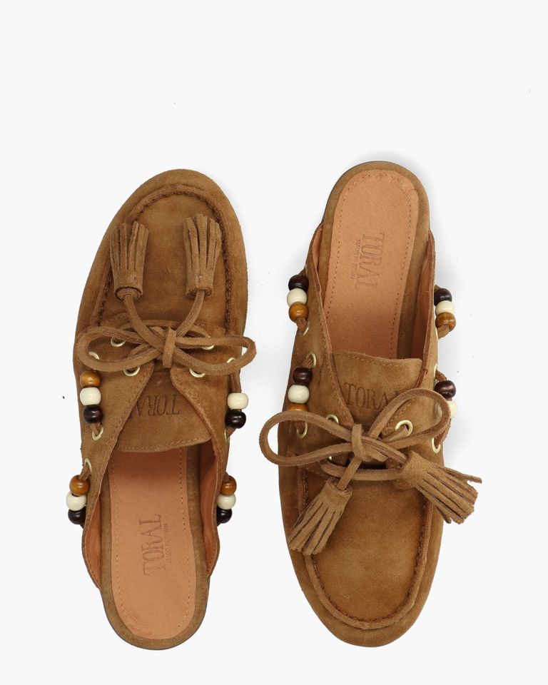 Killian Cognac Damesslippers