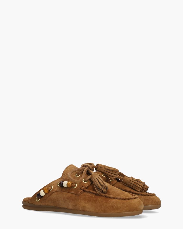 Killian Cognac Damesslippers