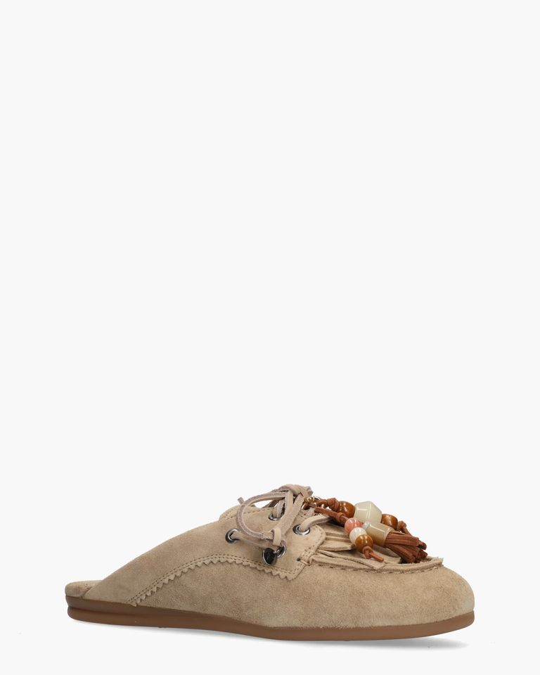 June Rhea Beige Damesslippers