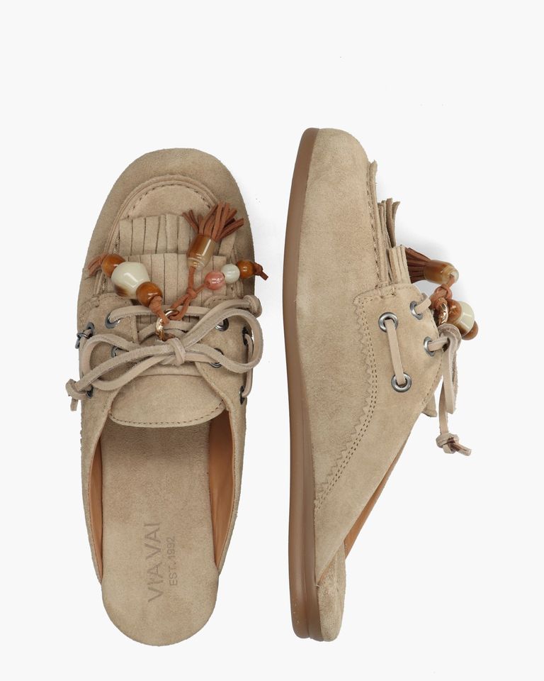 June Rhea Beige Damesslippers