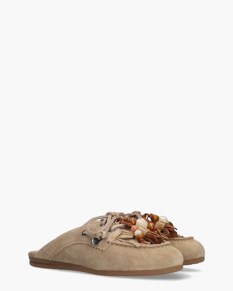 June Rhea Beige Damesslippers