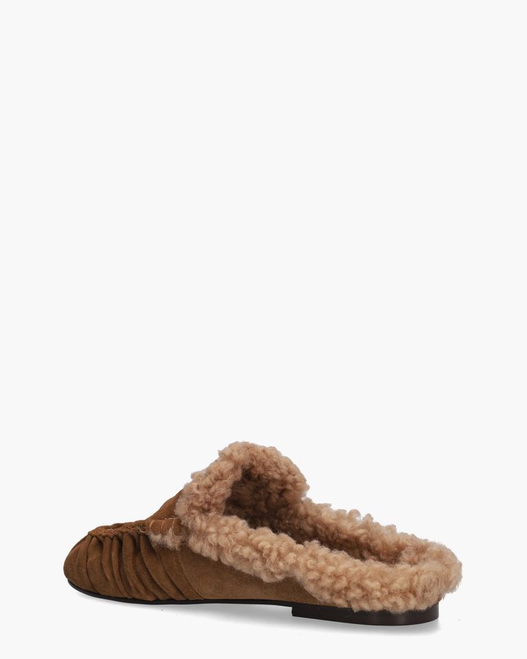 Piper Camel Damesslippers