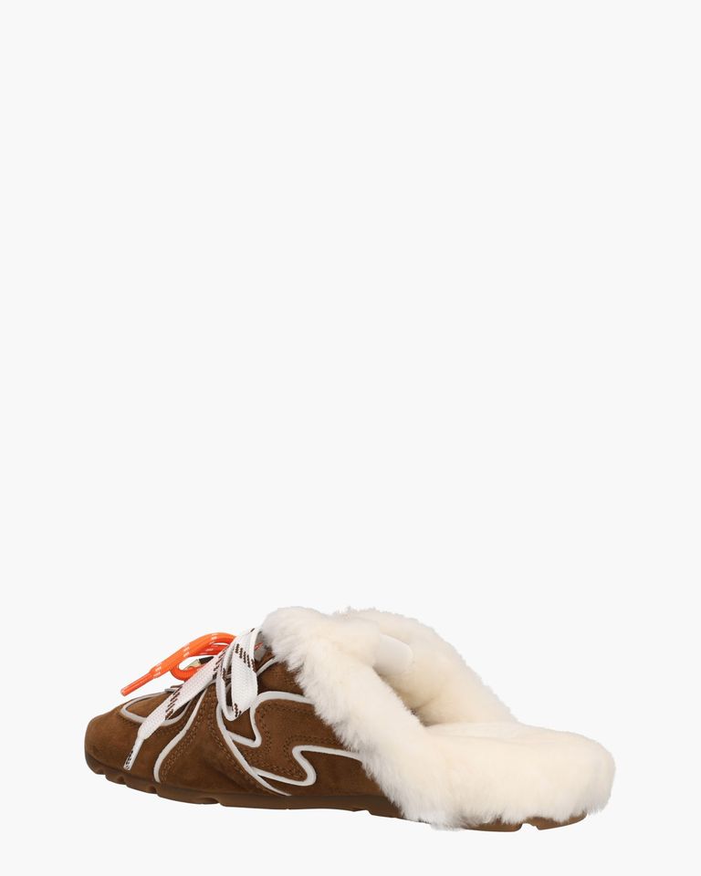 Adorn Cognac Damesslippers