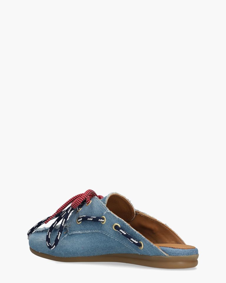 Killian Jeans Jeansblauw Damesslippers
