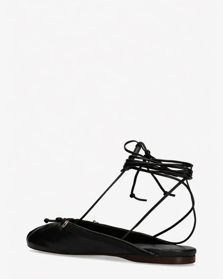 Vita Ballerina Mule Zwart Damesballerina's