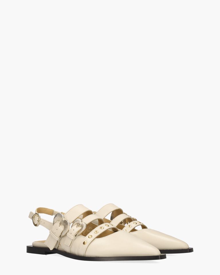 Madison Off-White Damessandalen