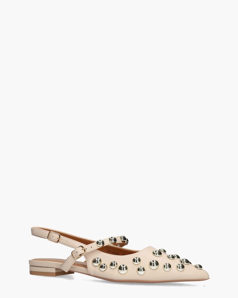 Ziloe Crème Slingbackpumps