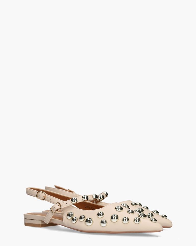 Ziloe Crème Slingbackpumps