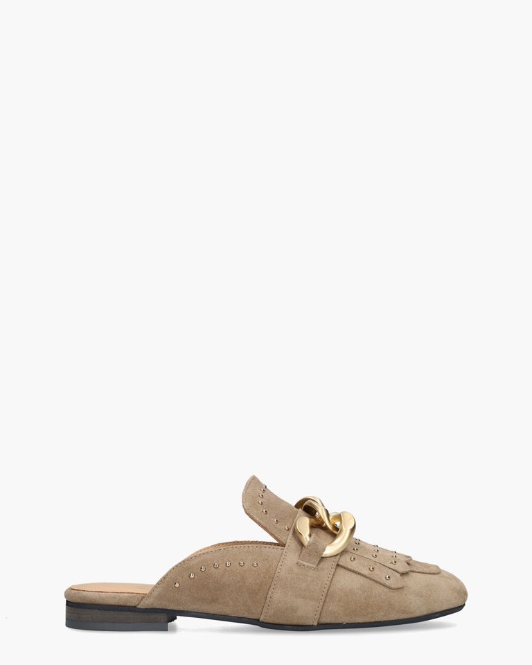 Wynne Taupe Damesslippers