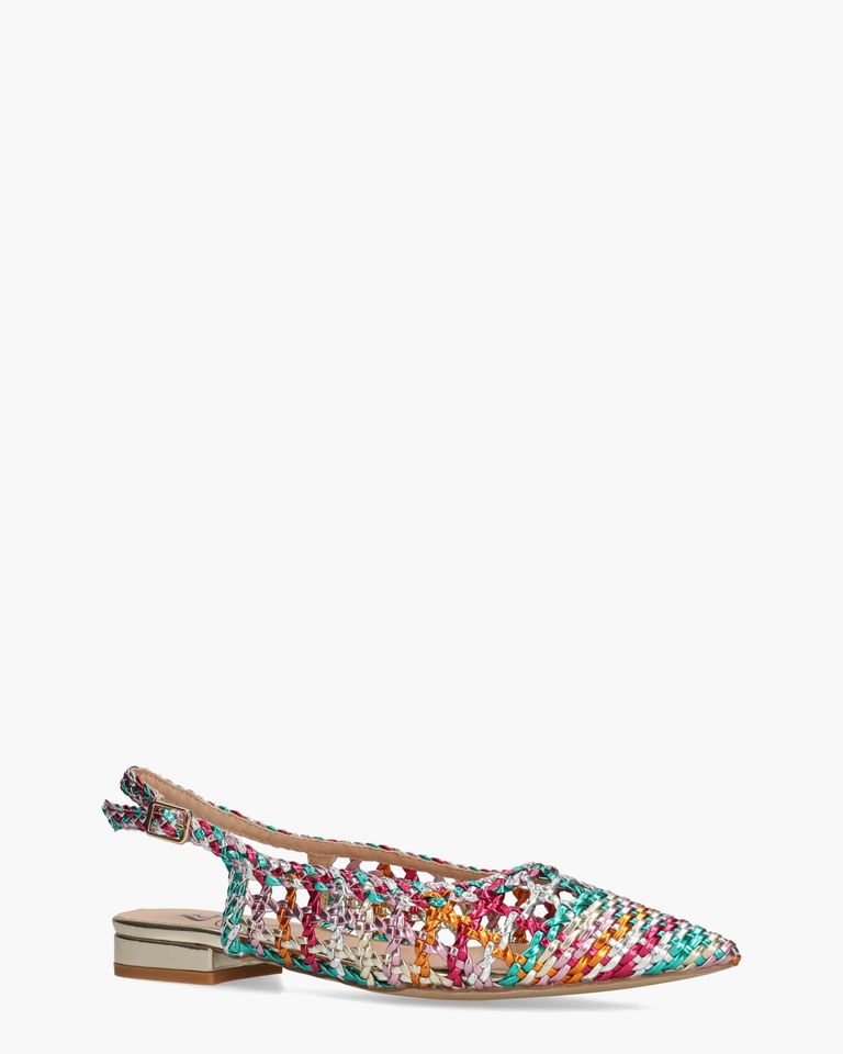 Deborah Multi Dames Slingbacksandalen