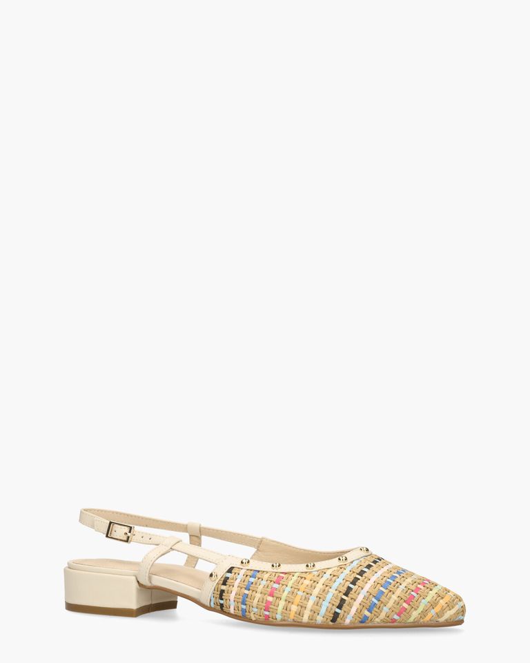 Wopke Multicolor Dames Slingbackpumps