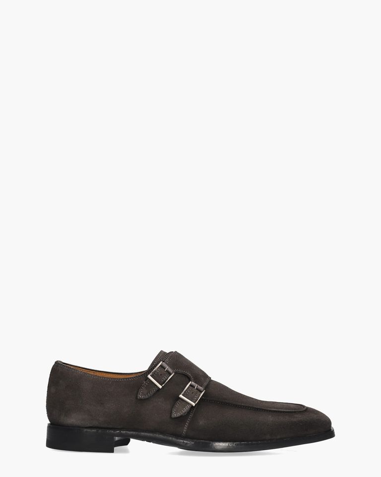 23696 Grijs Heren Gespschoenen