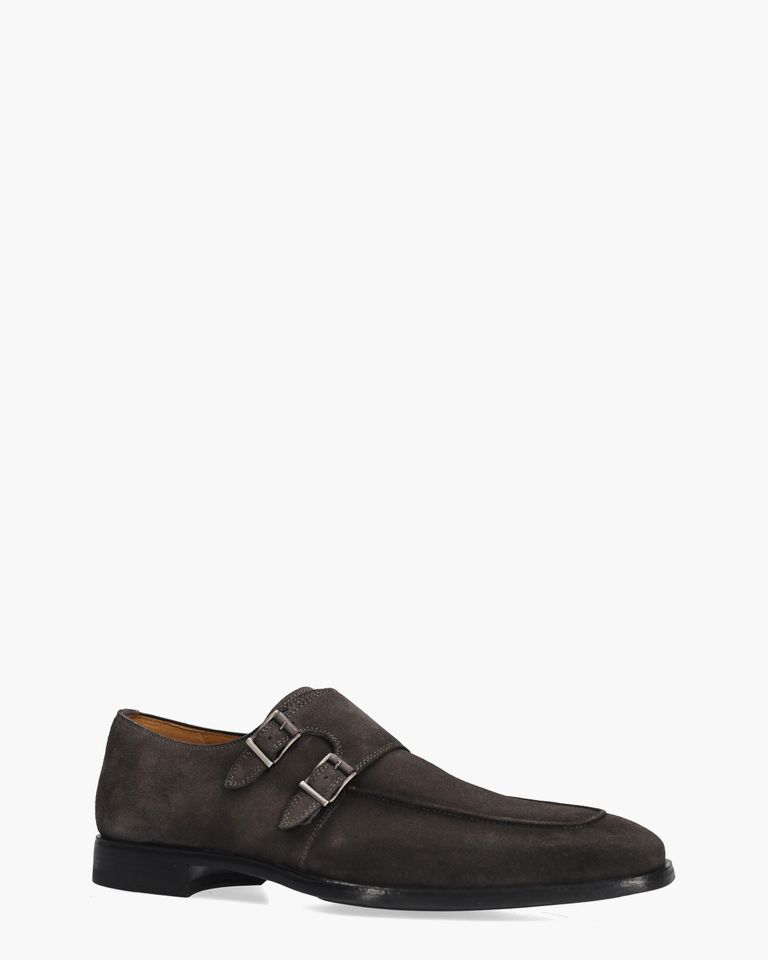 23696 Grijs Heren Gespschoenen