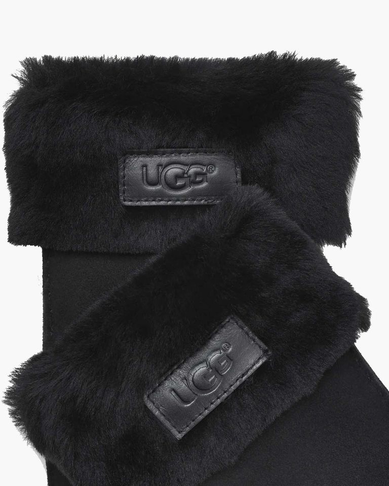 Turn Cuff Glove Black Dameswanten
