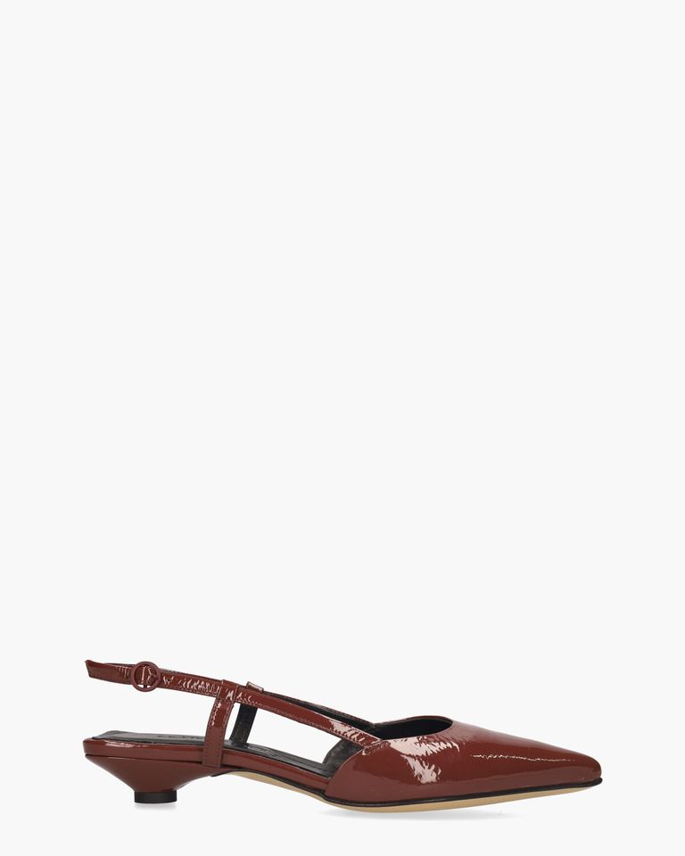 Ginger 2253 Bordeauxrood Dames Slingbackpumps